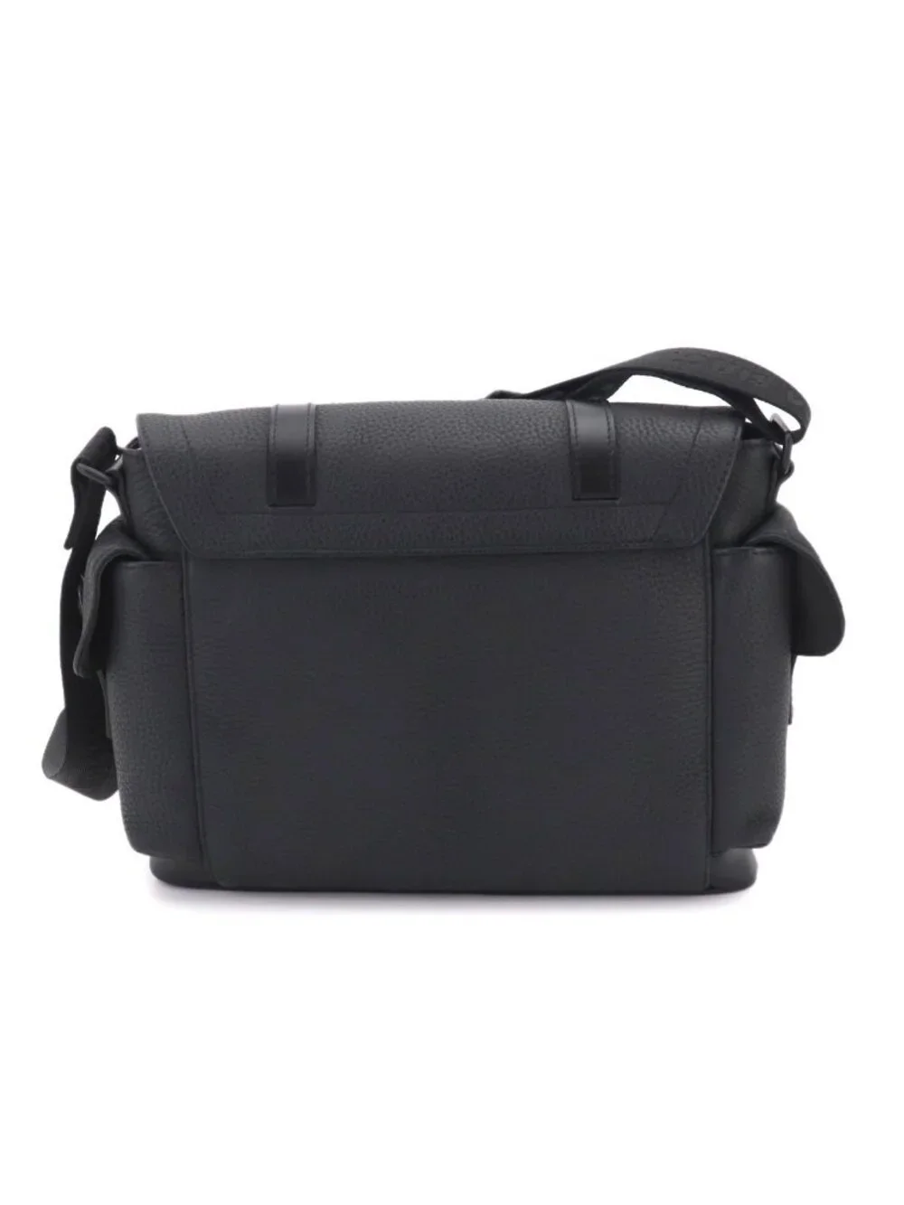 Louis Vuitton Christopher Messenger Shoulder Bag Taurillon Leather Noir